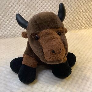 Bison Buffalo Plush Stuffed Animal 7 inch Wildlife Toy Soft Plush Toy 🦬